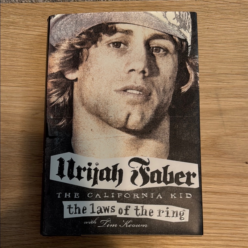 Urijah Faber 'The Laws of the Ring' Book